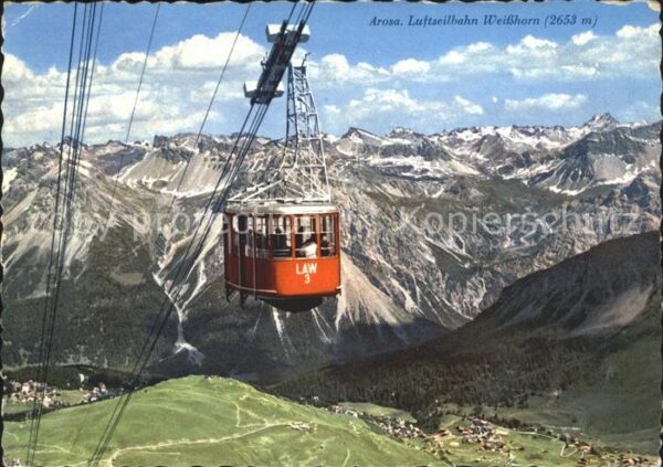 Seilbahn Weisshorn Arosa