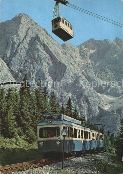 Zugspitzbahn Zahnradbahn Seilbahn Zugspitze