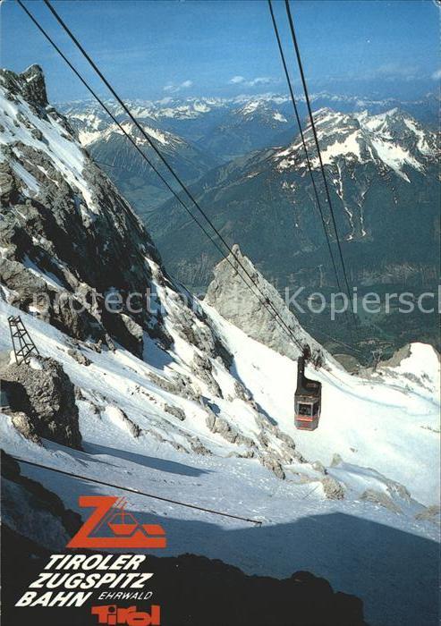 Seilbahn Tiroler Zugspitzbahn Ehrwald