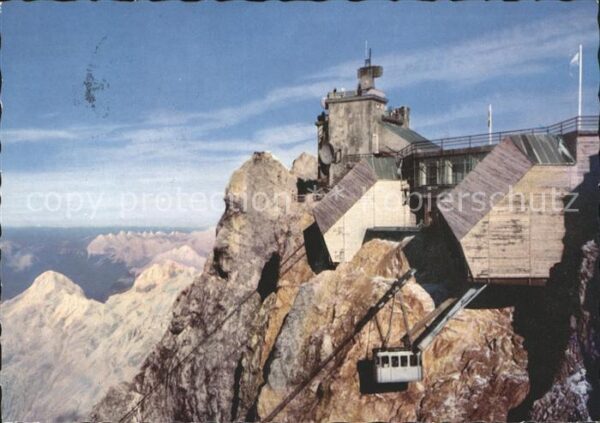 Seilbahn Bayrische Zugspitzbahn Gipfelstation