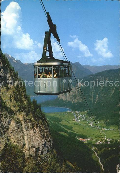 Seilbahn Dachstein Obertraun Krippenstein Hallst