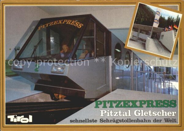 Eisenbahn Schrägstollenbahn Pitzexpress Pitztal G