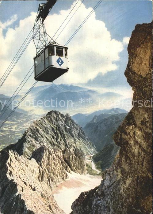 Seilbahn Bayerische Zugspitzbahn Waxensteine Höl