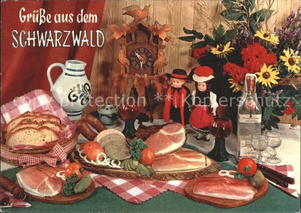 Schwarzwald Kuckucksuhr Schinkenspeck Bauernbratwür