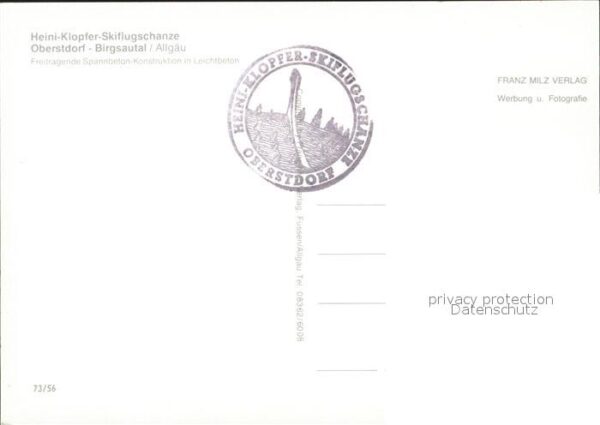 Ski-Flugschanze Heini Klopfer Oberstdorf-Birgsautal – Bild 2