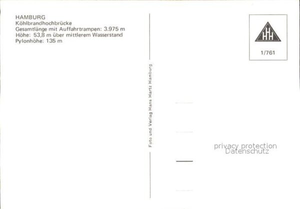 Bruecken Bauwerke Köhlbrandhochbrücke Hamburg – Bild 2