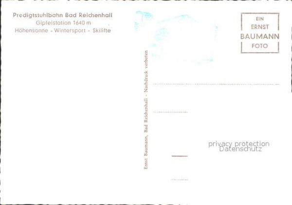 Seilbahn Predigtstuhl Bad Reichenhall Hochstaufe – Bild 2