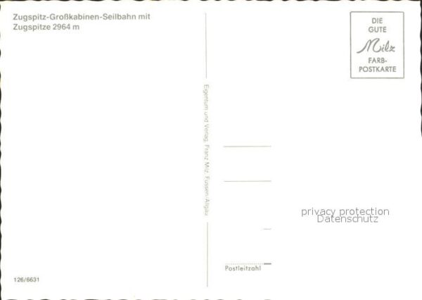 Seilbahn Bayerische Zugspitzbahn Zugspitze – Bild 2