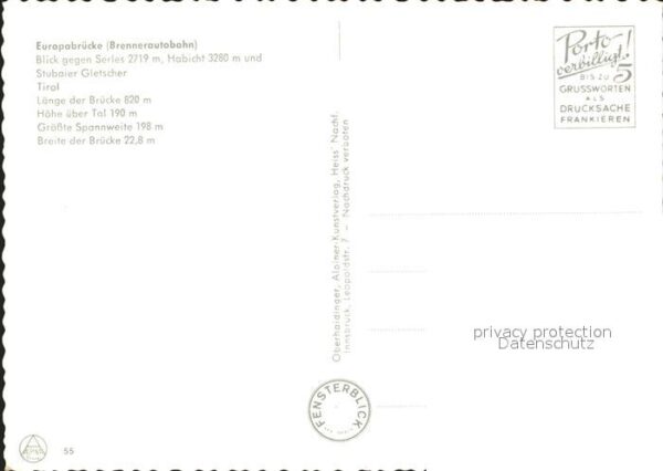 Autobahn Brenner Europabrücke Serles Habicht Stu – Bild 2