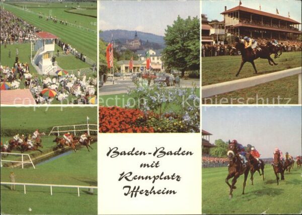 Pferdesport Pferderennen Reitsport Rennplatz Iffezheim Baden-Baden