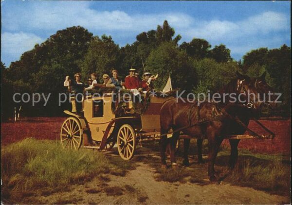 Postkutsche Lüneburger Heide