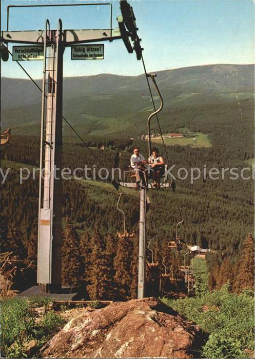 Sessellift Großer Arber Zwercheck Bayerischer Wald