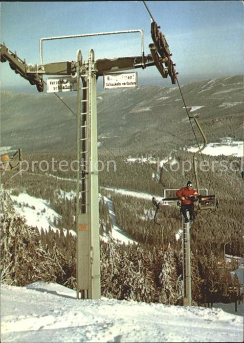 Sessellift Großer Arber Zwercheck Bayerischer Wald