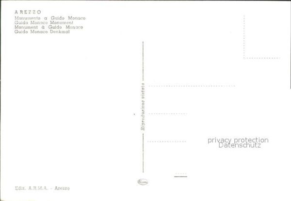Arezzo Guido Monaco Denkmal – Bild 2