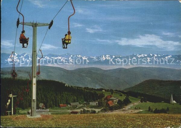 Feldberg Schwarzwald Hotel Feldberger Hof Schwebelift Alpens