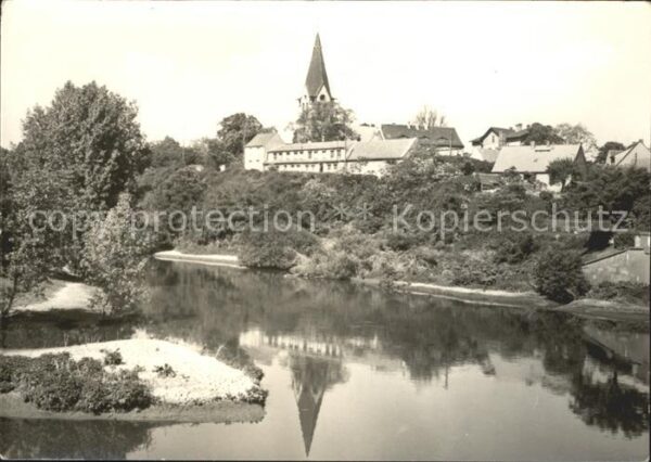 Neugattersleben Teich Kirche