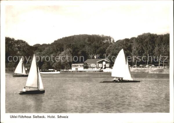 Sielbeck Holsteinische Schweiz Uklei Fährhaus Segelboot Restaurant Caf