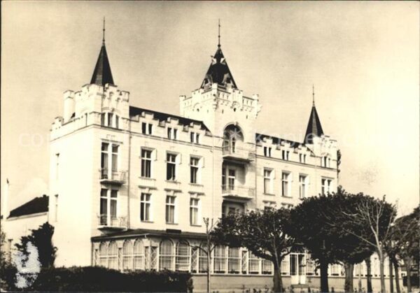 Zinnowitz Ostseebad Usedom IG Wismut Erholungsheim Klement Gottwal