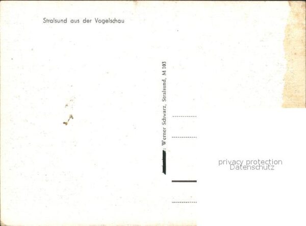 Stralsund Mecklenburg Vorpommern Fliegeraufnahme – Bild 2