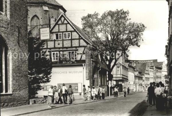 Stralsund Mecklenburg Vorpommern Mönchstrasse