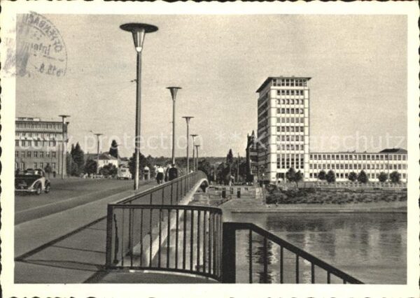 Frankfurt Main Friedensbrücke
