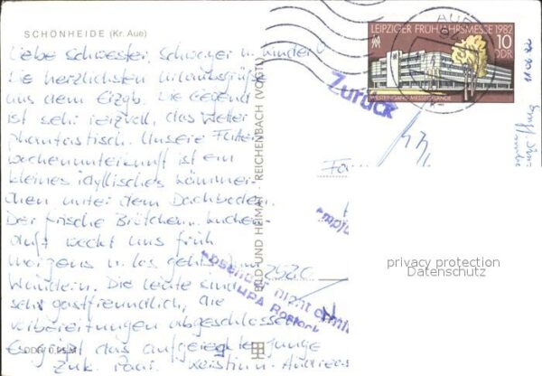 Schoenheide Erzgebirge Ortsansicht – Bild 2