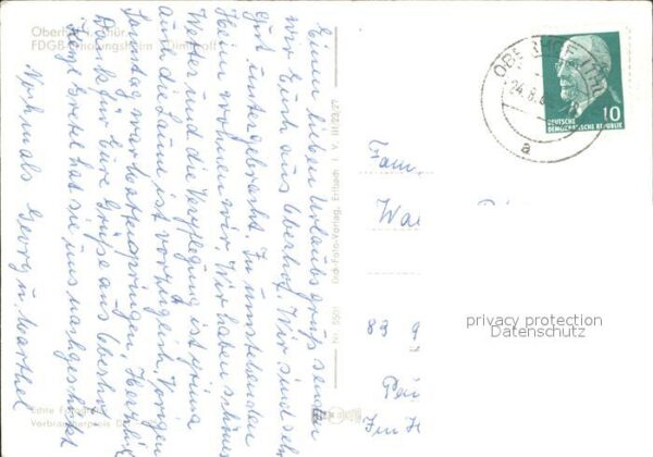 Oberhof Thueringen FDGB Erholungsheim Dimitroff – Bild 2