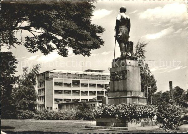 Heilbronn Neckar Bismarck Denkmal Insel Hotel