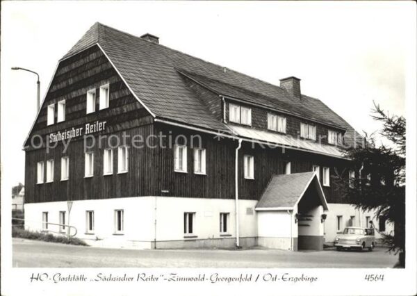 Georgenfeld HO Gaststätte Sächsischer Reiter