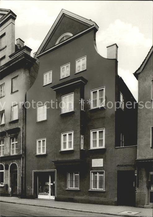 Augsburg Mozart Gedenkstätte