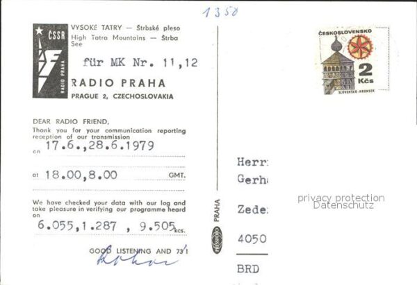 Praha Prahy Prague Vysoke Tatry Strbske pleso – Bild 2