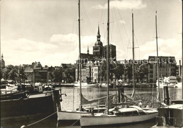 Stralsund Mecklenburg Vorpommern Hafen