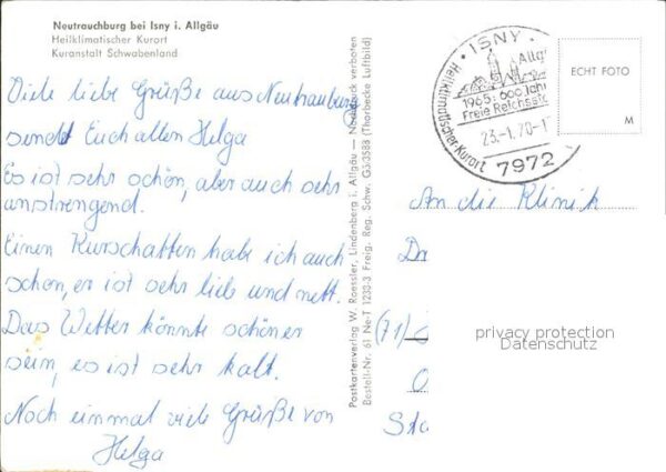Neutrauchburg Kuranstalt Schwabenland – Bild 2