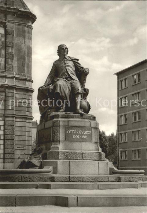 Magdeburg Otto von Guercke Denkmal