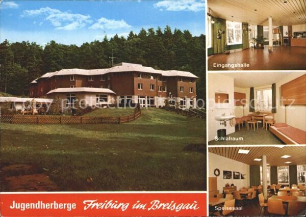 Freiburg Breisgau Jugendherberge Eingangshalle Schlafraum
