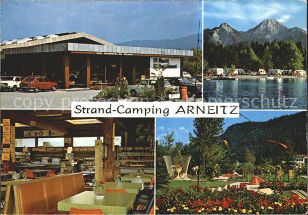 Faak am See Finkenstein Strand Camping Arneitz Ostufer