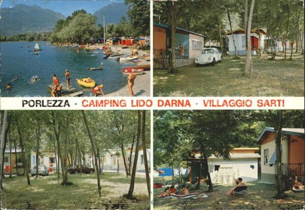 Porlezza Lago di Lugano Camping Lido Darna Villaggio Sarti
