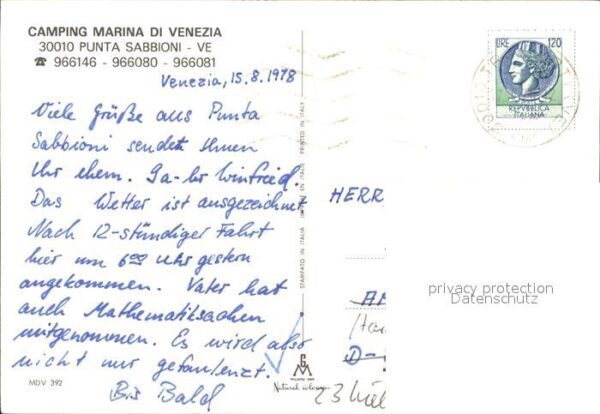 Cavallino-Treporti Camping Marina di Venezia – Bild 2