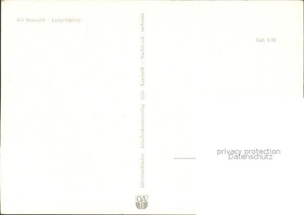 Bayreuth Luitpoldplatz – Bild 2