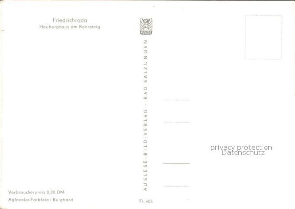Friedrichroda Heuberghaus Rennsteig – Bild 2