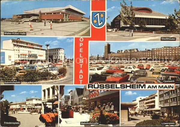 Ruesselsheim Main Walter Köbel Halle Stadttheater Opelwer