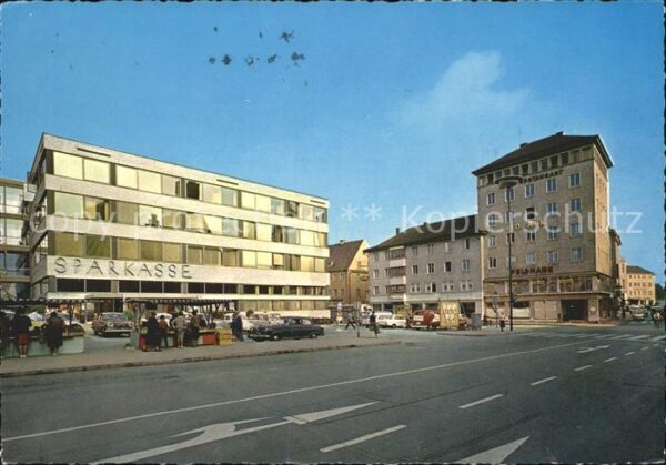 Ingolstadt Donau Rathausplatz Sparkasse DAK
