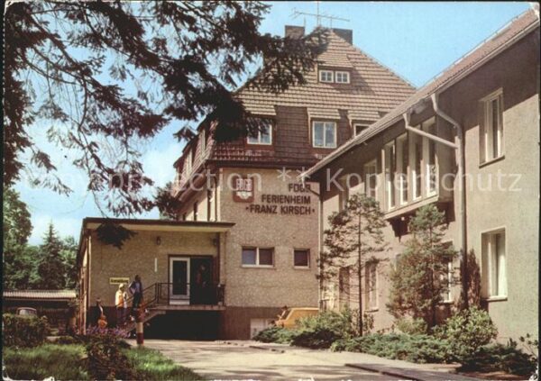 Diensdorf-Radlow Scharmützelsee FDGB Erholungsheim Franz
