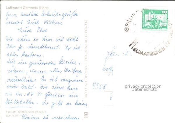 Gernrode Harz FDGB Erholungsheim Fritz Heckert – Bild 2