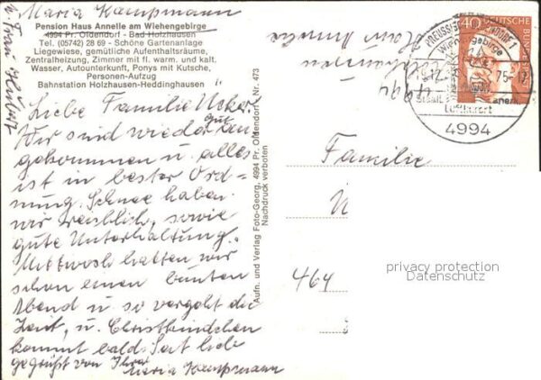 Bad Holzhausen Luebbecke Haus Annelie Wiehengebirge – Bild 2