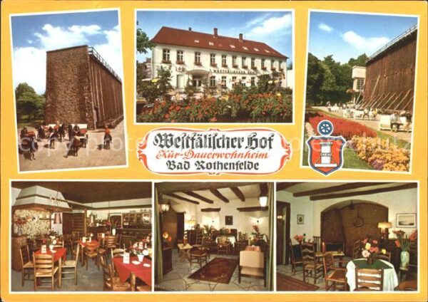 Bad Rothenfelde Westfälischer Hof Kur Dauerwohnheim