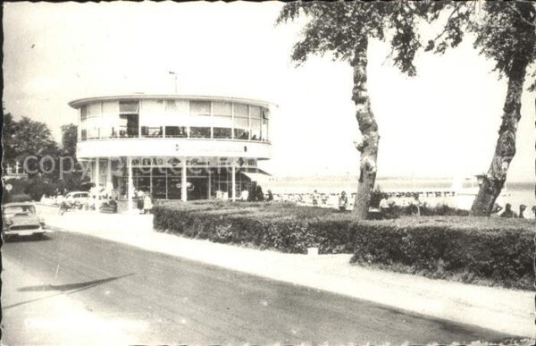 Haffkrug Ostseebad Promenade Strassenpartie
