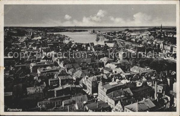 Flensburg Fliegeraufnahme
