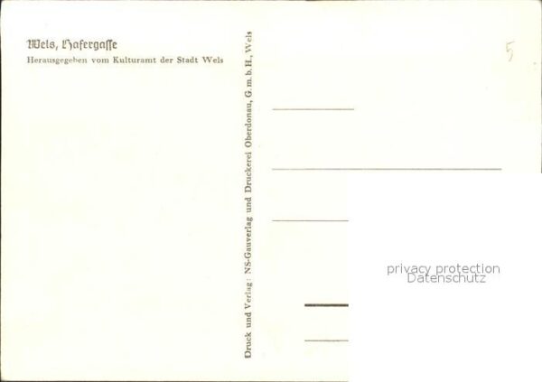 Wels Oberoesterreich Hafergasse – Bild 2