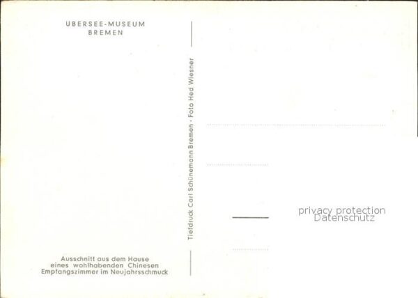 Bremen Übersee Museum Chinesenhaus – Bild 2